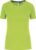 Gerecycled damessportshirt met ronde hals Lime Green – XXL