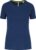 Gerecycled damessportshirt met ronde hals Sporty Navy – XL