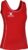 Gilbert Netball Elite Hook and Loop Tank Top – W 10 – Rood / Wit