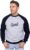 Grijze sweater GENT in baseball stijl maat L