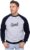 Grijze sweater GENT in baseball stijl maat S