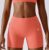 Gymcherries Maia Dames Fitness Short Oranje – M