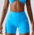 Gymcherries Maia Dames Fitness Short Sky Blauw – XS