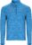 Heather Blue sportshirt van technisch weefsel met raglanmouwen en halve rits, reflecterende details model Melbourne maat M