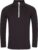 Herensportshirt ‘Cool 1/2 Zip Sweat’ Black/White – L