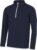 Herensportshirt ‘Cool 1/2 Zip Sweat’ Navy/White – M