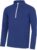 Herensportshirt ‘Cool 1/2 Zip Sweat’ Royal Blue/White – M