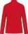 Herensportshirt met lange mouwen ¼ rits ‘Proact’ Rood – L