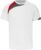 Herensportshirt ‘Proact’ met korte mouwen White/Red/Grey – XXL