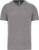 Herensportshirt ‘Proact’ met V-hals Fine Grey – 3XL