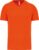 Herensportshirt ‘Proact’ met V-hals Fluorescent Orange – S