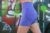 Higwaist sportshorts, korte broek Passion Purple -S