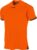 Hummel Fyn Shirt Korte Mouw Kinderen – Oranje / Zwart | Maat: 116