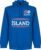 IJsland Team Hooded Sweater – Blauw – Kinderen – 104