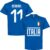 Italië Berardi 11 Team T-Shirt – Blauw – Kinderen – 140