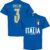 Italië Chiellini 3 Team T-Shirt – Blauw – M