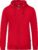 Jako Organic Jas Met Kap Heren – Rood | Maat: 3XL