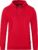 Jako Organic Sweater Met Kap Heren – Rood | Maat: 4XL