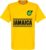Jamaica Team T-Shirt – Geel – L