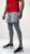 JUSS7 Sportswear – 2in1 Hardloop Broek met Telefoonzak Extra Lang – Grey – L