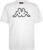 Kappa – T-Shirt Logo Cromen – Herenshirt Wit-M