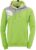 Kempa Core 2.0 Hoody Kind Hoop Groen-Donker Grijs Melange Maat 152