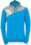 Kempa Core 2.0 Hoody Kind Kempa Blauw-Donker Grijs Melange Maat 116