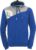 Kempa Core 2.0 Hoody Kind Royal Blauw-Donker Grijs Melange Maat 128