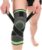 Knie band (zwart) – Knie Versterking – Orthopedische kniebrace voor kruisband – Knieband voor meniscus – Kniebeschermer – Knie brace patella – Compressie kniebandage blessure -…