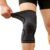 Kniebrace Kniebandage – Ademende knie brace – kleur grijs – maat medium