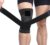 Kniebrace met Klittenband – Zwart maat XXL – Compressieband