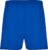 Kobalt Blauwe heren sportbroek zonder binnenbroek en elastische band met koord model Calcio maat 2XL