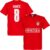 Kroatië Kovacic Team T-Shirt 2021-2022 – Rood – XL