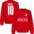 Kroatië Modric Team Sweater 2021-2022 – Rood – Kinderen – 104