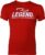 Legend Sports Logo T-shirt Rood Maat S