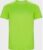 Limoengroen unisex ECO sportshirt korte mouwen ‘Imola’ merk Roly maat 116 / 8