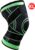 Livano Kniebrace – Sportbrace Knie – Knee Sleeves – Knee Sleeves Powerlifting – Compressie Knie Brace – Knee Wraps – Knee Support – Dames – Heren – Groen – Maat XL