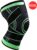 Livano Kniebrace – Sportbrace Knie – Knee Sleeves – Knee Sleeves Powerlifting – Compressie Knie Brace – Knee Wraps – Knee Support – Dames – Heren – Groen – Maat XXXL