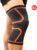 Livano Sportbrace Knie – Kniebrace – Knee Sleeves Powerlifting – Knee Support – Compressie Knie Brace – Knee Wraps – Dames – Heren – Oranje – Maat XL