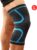 Livano Sportbrace Knie – Kniebrace – Knee Sleeves Powerlifting – Knee Support – Compressie Knie Brace – Knee Wraps – Dames – Heren – Blauw – Maat L