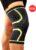 Livano Sportbrace Knie – Kniebrace – Knee Sleeves Powerlifting – Knee Support – Compressie Knie Brace – Knee Wraps – Dames – Heren – Groen – Maat XXXL