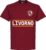 Livorno Team T-Shirt – Bordeaux Rood – XXL