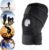 LOUZIR Knie Brace Ondersteuning – Verstelbare Kneepad Met Open Patella Brace – Neopreen – Outdoor Knie Protector – Knie bescherming