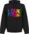 Love Football Hoodie – Zwart – L