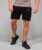 Marrald Fleece Sweatshorts | Zwart – L heren korte trainings sportbroek