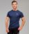 Marrald Performance Sportshirt | Blauw – XL heren fitness crossfit