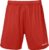 Masita | Sportbroek Dames & Heren Short Lima Sportbroek kort zonder binnenslip Sportshort – 100% Polyester Soepele Stof Vochtregulerend – Rood – S