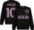 Miami Messi 10 Team Sweater – Zwart – Kinderen – 104