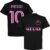 Miami Messi 10 Team T-Shirt – Zwart – S
