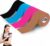 Mobiclinic – Set van 4 Kinesiotape – Roze, Blauw, Zwart en Beige – Neuromusculaire Bandage – 5mx5cm – Mobitape